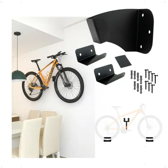 Suporte Bike Parede Horizontal Mtb Speed Reforçado