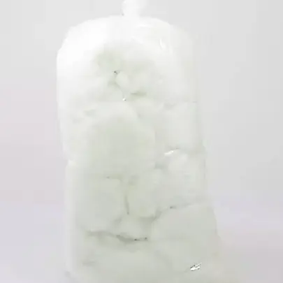1kg Fibra Silicone Branca Enchimento Almofada Travesseiros sofas poltronas puff