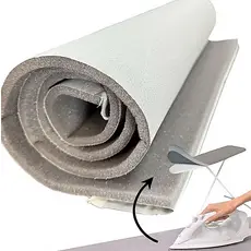 Manta t茅rmica forro para luva, t谩bua de passar 0,50x1,40cm 10mm