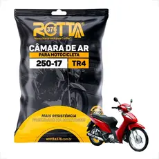Câmara De Ar Dianteira Aro 17 Uso Motos Traxx Sky 50/110/125 Biz 100 125 Crypton Dream Web Rotta