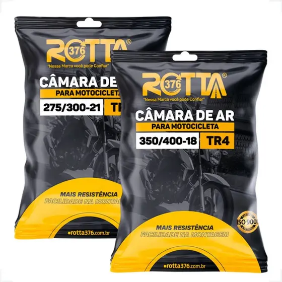 Par Câmaras De Ar Dianteira Traseira Aro 21 E 18 Xre300