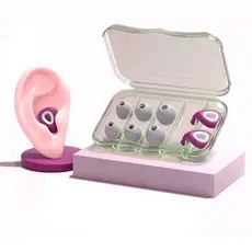 Protetor Auricular Tampão Lavável Anti Ruído Acompanha 3 Tamanhos de Ponteiras Conforto Reutilizável