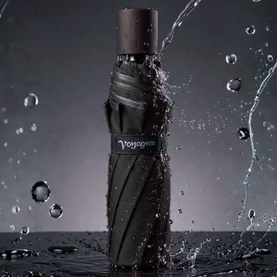 Guarda Chuva Sombrinha Lisa Manual Voyagem Resistente Forte Contra o Vento Cabe Bolsa Linha Premium