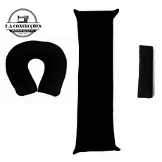 Kit de 3 peças, Almofada de cinto + Almofada de pescoço + protetor de cinto unitario!