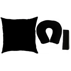 Kit 1 Almofada de Assento Infantil + 1 Almofada de Pescoço + Protetor Cinto Unitário