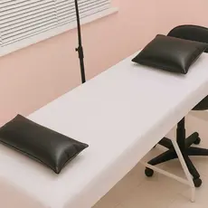 Almofada e Rolinho Impermeável descanso pernas, cabeça, massagem, massoterapia, estética, Cílios