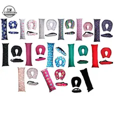 Kit Três Peças para Viagem Faixa Soneca + Almofada Cinto De Segurança + Almofada De Pescoço!