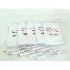 05 Kits Curso Personalizados Bloquinhos + Lapis Com Logo