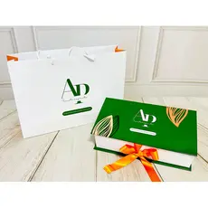 4 Kit Caixa Semicartonada +Sacola Impressa-Personalizados -Casamento, Formaturas,Empresas