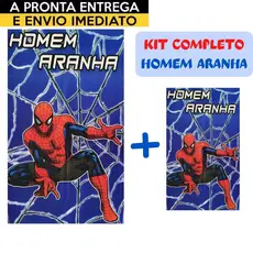 Kit Toalha De Banho E Rosto Infantil