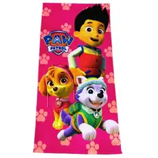 15 Toalhas De Rosto Patrulha Canina Rosa
