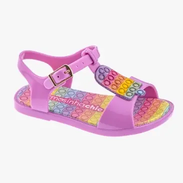 Sandália Menina Sandalinha Baby Infantil Pop It Charmosinhachic Moda Kids