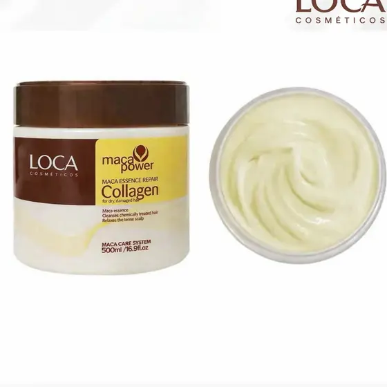 Máscara Capilar 500g Hidratação Profunda Reparação Total Cabelo Macio loca