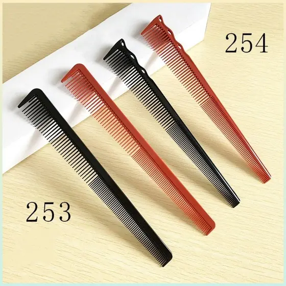 Pente De Corte De Cabelo De , Cabeleireiro Profissional , Pentes Duas Cabeças Para Barbearia