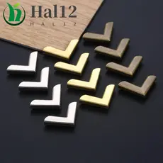 Protetores De Canto HALB Para Pastas De Menus De Livros 19X19mm Moldura De Foto Notebook Decorativo