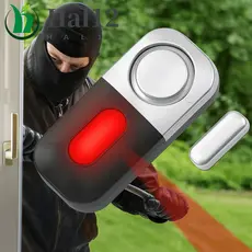 Alarme Contra Roubo HALB , Sistema De Porta Alimentado Por Bateria Com Sensor , De Janela Sem Fio Inteligente De Plástic
