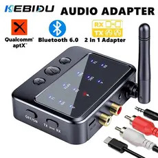 Atualizar Áudio Antigo ! Transmissor Receptor Bluetooth 6.0 , Adaptador De Sem Fio AptX/HD/LL De Baixa Latência , AAC SB