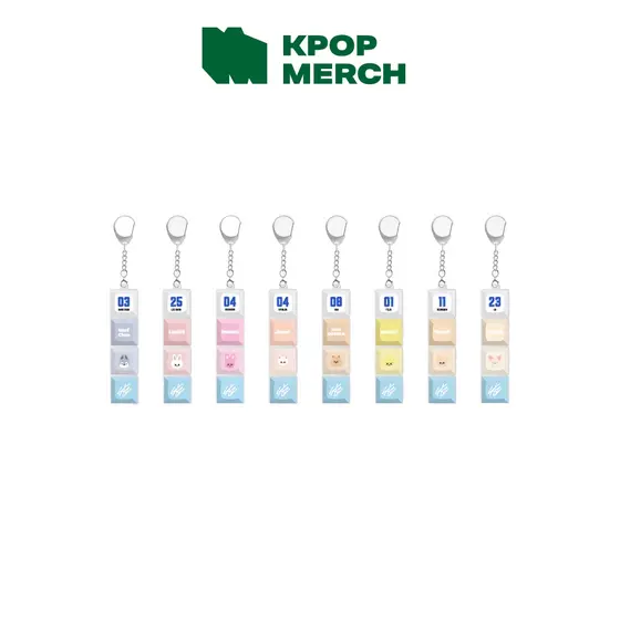 Stray Kids SKZOO [ KARMA ] Keycap Keyring