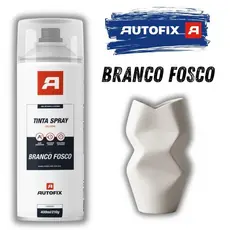 Tinta Spray Branco Fosco Uso Geral  400ml – Qualidade Alta