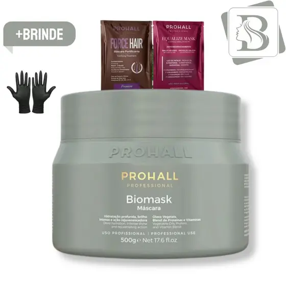 PROHALL Mascara Biomask Teia 500g Pro Hall