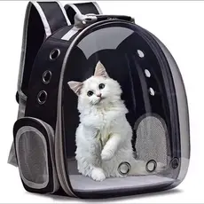 Mochila de transporte para animais de estimação, bolsa de viagem para gatos, respirável, Moda Shope