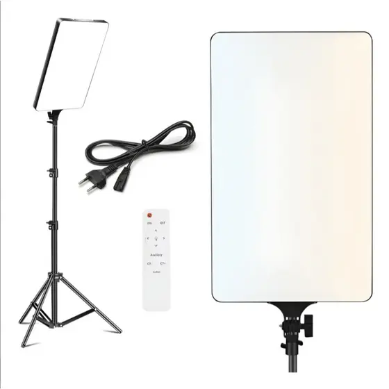 Ring Light Iluminador Led Foto Profissional 16 Polegadas Com Tripé 2.1M Para Live Fotografo