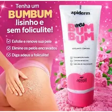Esfoliante Meu Bumbum 190g Pele Lisa E Macia Antifoliculite