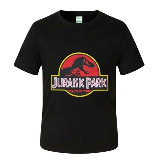 Camiseta Infantil Dinossauro Jurassic 100% Algodão Roupa Criança Meninos