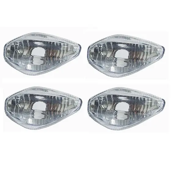 Lente Seta Fan 160 125 150 Titan Kit 4 Peças Cristal Piscas Sinaleira 2014 A 2026