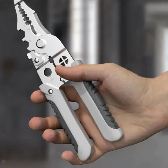 Alicate Multifuncional Wire Stripper Repair Tool Stripper Crimper Cortador De Cabo Stripper
