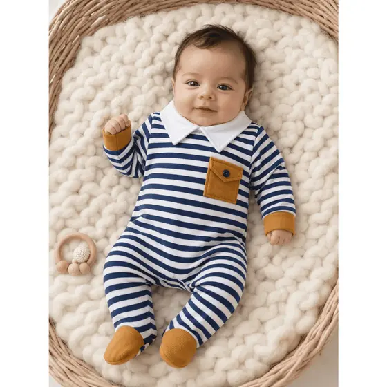 Macacão bebê menino conforto Enrico