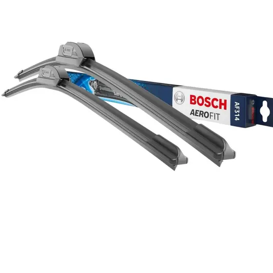 KIT PALHETAS LIMPADOR PARA-BRISA PALETA CHUVA ENCAIXE GANCHO BOSCH AEROFIT ORIGINAL