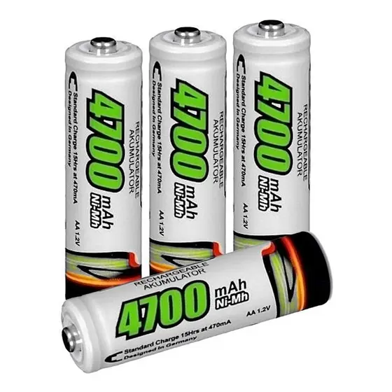 Kit Pilhas Clacier Recarregável  4700mAh ou 2700mAh