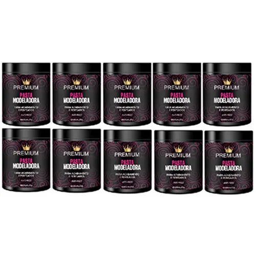 PASTA MODELADORA 500G 10 UNIDADES
