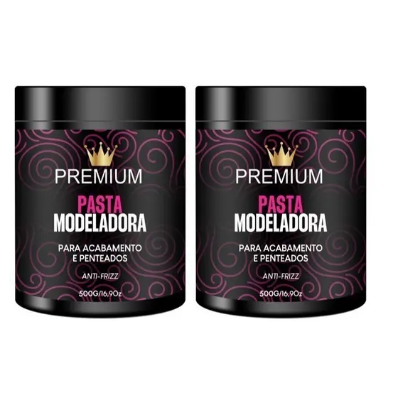 POMADA FIXADORA PREMIUM 500G - KIT 2 UNIDADES