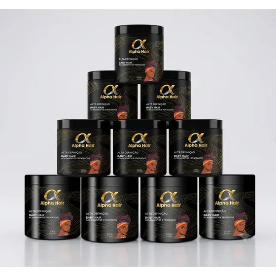 Pasta Alpha Hair Modeladora Profissional  500g - EM ATACADO