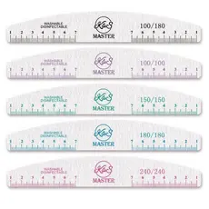 Pacote com 50 unidades de Lixas réguas 100/100, 150/150, 180/180, 240/240 K&S