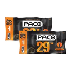 Kit 2 Camara De Ar Aro 29x1.95/2.125 Bico Grosso - Paco Schrader Preto