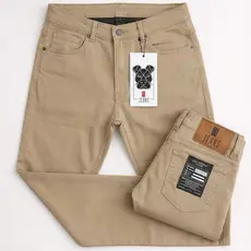 Calça Masculina Jeans C/ Elastano Lycra e Preta Azul Marinho Bege Caramelo Cinza Chumbo