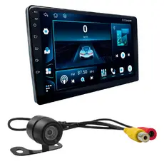 Multimídia 9pol 2 Din Octacore Carplay + Câmera De Ré H-tech
