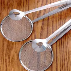 Escumadeira Para Fritura Com Pegador Inox 28,5cm