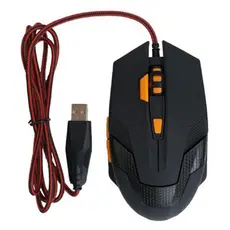 Mouse Gamer G-706 com 6 Botões Fio USB Computador