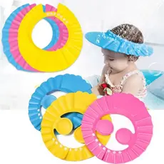 Chapéu Boné De Viseira Ajustável Para Proteção De Banho Bebê Crianças Proteger Cuidar WL-2650