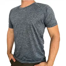 Camiseta Masculina Dry Fit Mesclada Treino Academia Fitness