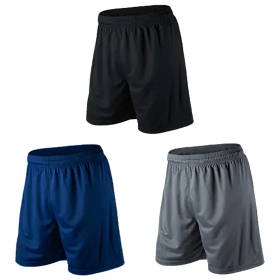Kit 3 Bermudas Masculina Básica Fit Academia Futebol Corrida