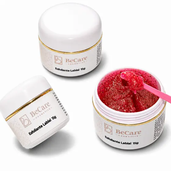 Esfoliante Labial Morango Proteção Pele Hidratação Maciez Sensação Calmante