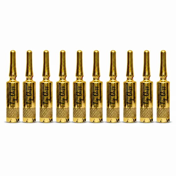Kit 10 Unidades Gloss Hydra Maquiagem Labial Batom Beleza Moda Rejuvenescedor
