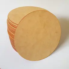 Porta copo Kit 10 - Bolacha de Copo - Bolacha 8cm MDF 3mm Cortado a Laser