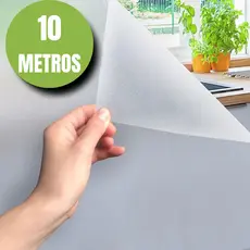 Adesivo Jateado 2, 4, 6, 8 e 10 Película Transparente Fosco Blindex Vidro Banheiro
