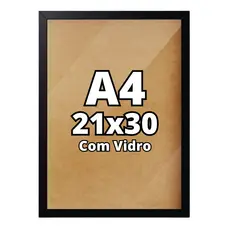 Porta Retrato A4 21x30 Com Vidro Mesa e Parede